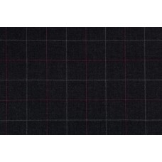 Medium Weight Hebridean Tartan Fabric - Clunie Charcoal